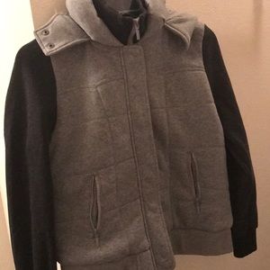 Women’s jacket with fur lined hood